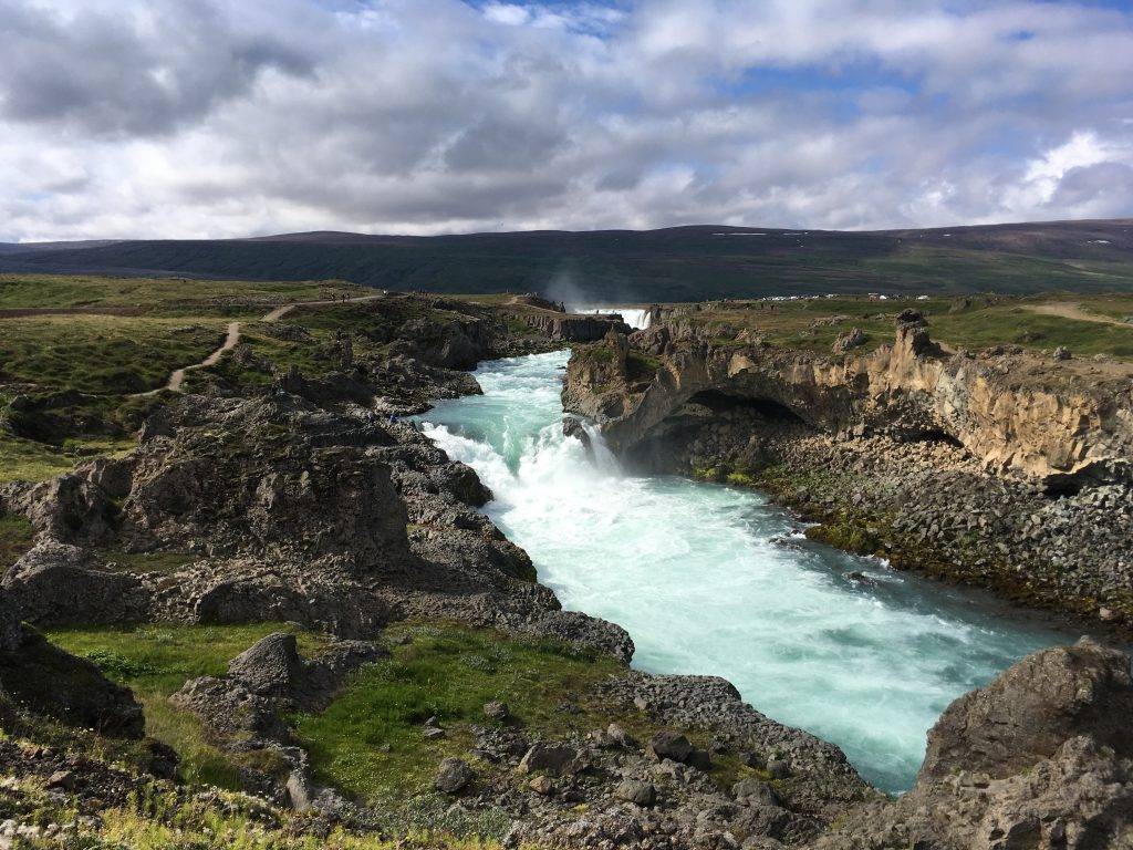 Goðafoss waterval
