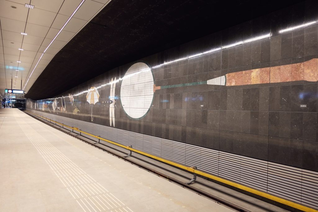 Noord/Zuidlijn station Rokin