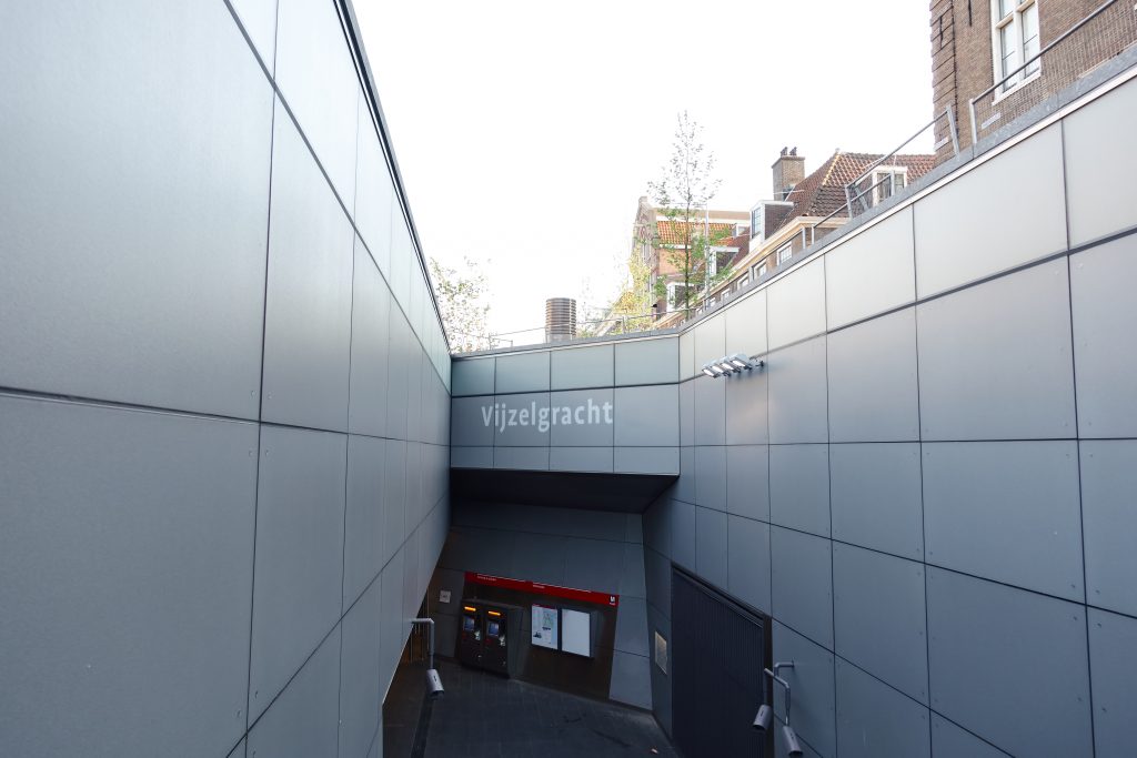 Noord/Zuidlijn station Vijzelgracht