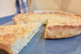 Ham en prei quiche