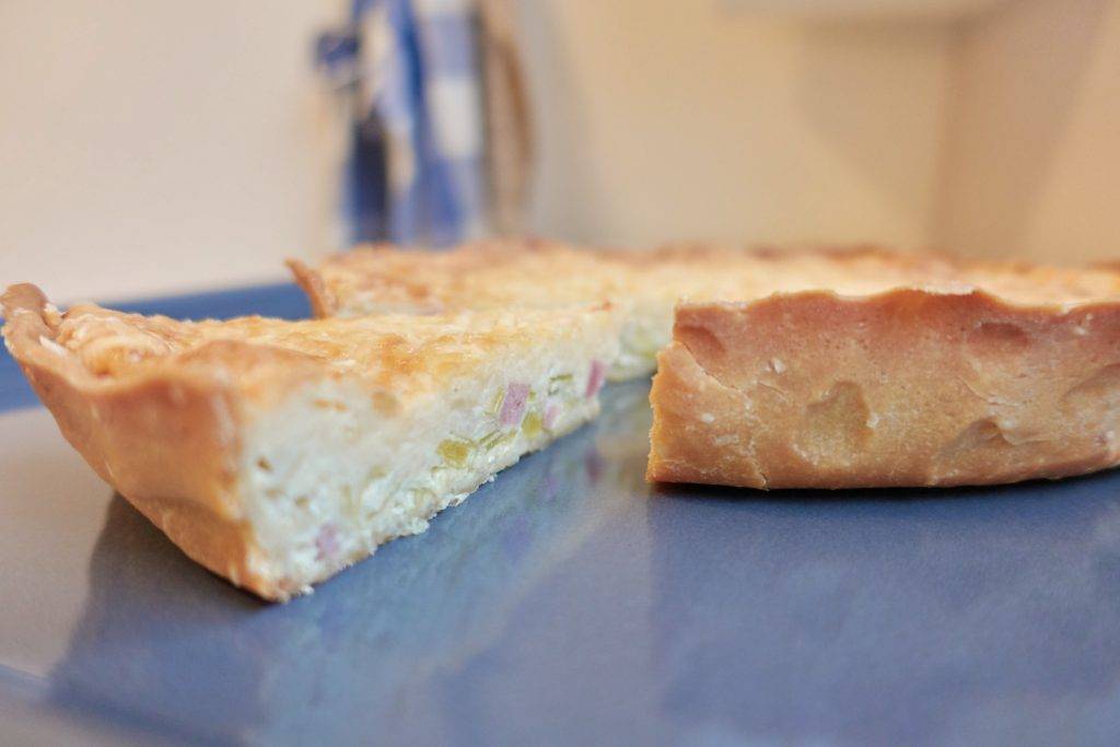 Ham en prei quiche